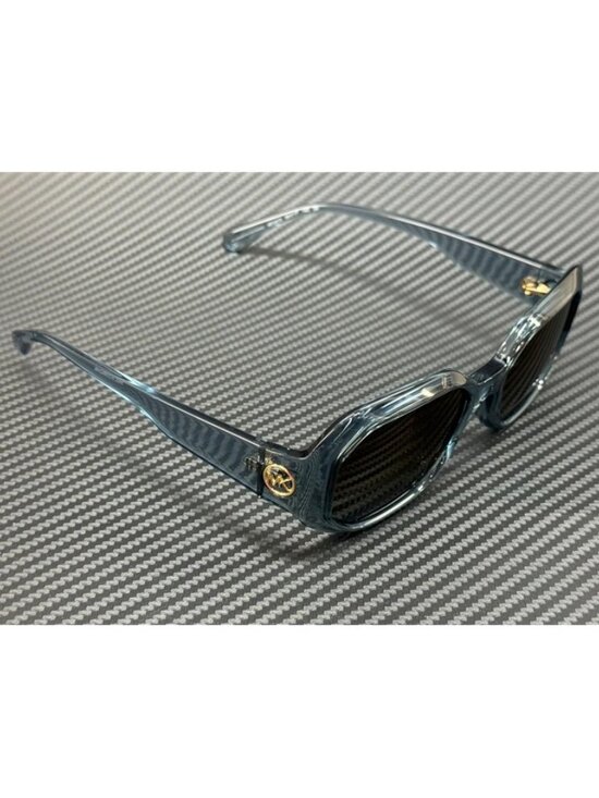 New Michael Kors Women Denim Transparent Sunglasses 54-17-140
